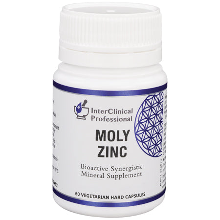 Interclinical Moly Zinc 60 Tabs